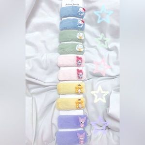 SANRIO FUZZY HAIRCLIPS🎀